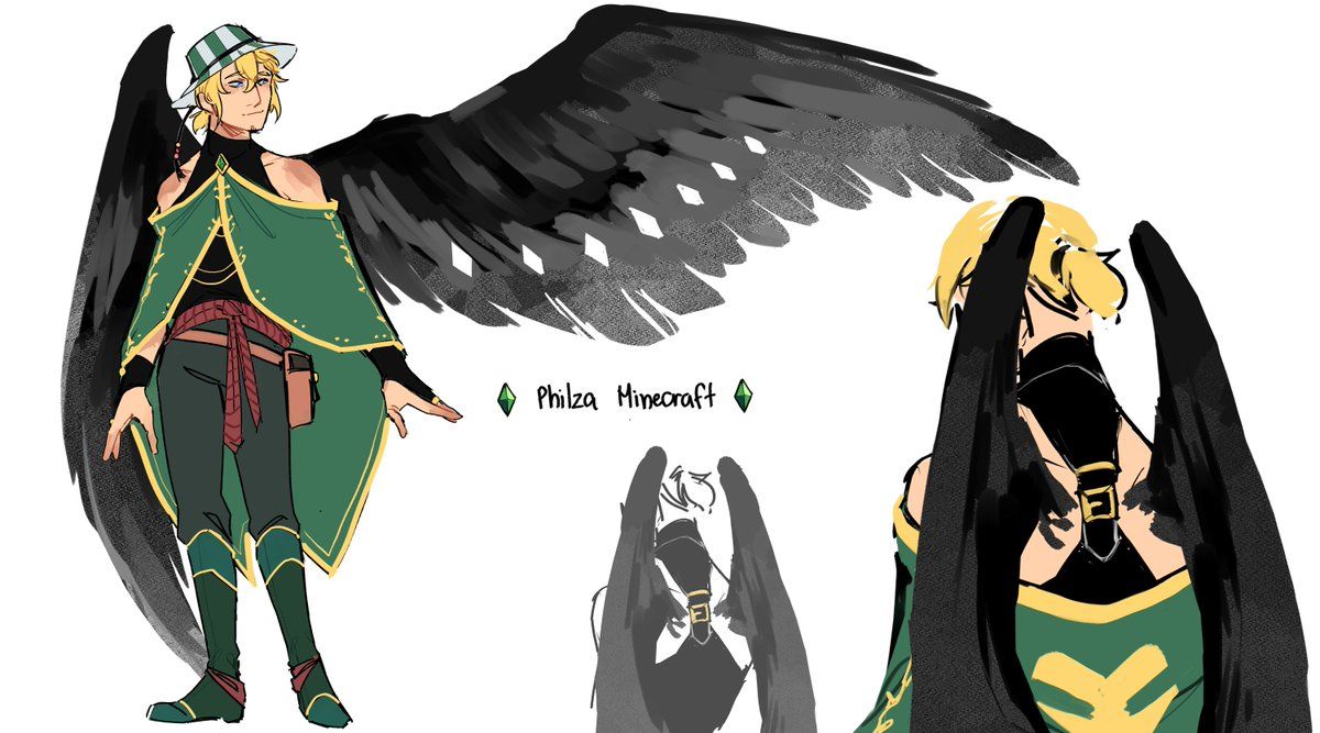 Featured image of post Philza Fanart Wings